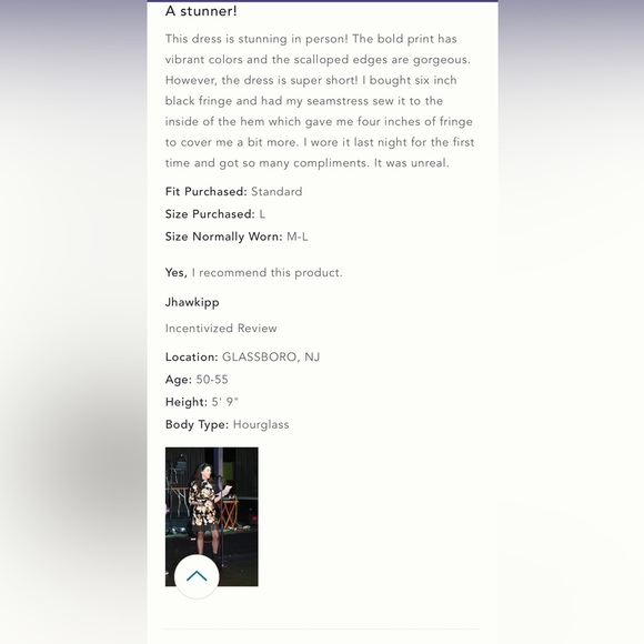 Anthropologie NWT MAEVE MOCK-NECK SHIFT MINI DRESS size 16P. - Picture 13 of 16